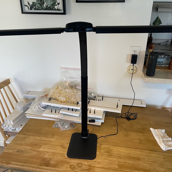Other - Sleek Black LED Desk Lamp